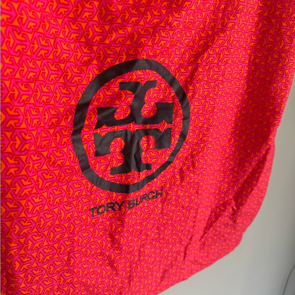 Tory Burch Red Drawstring Bag - Picture 3 of 3